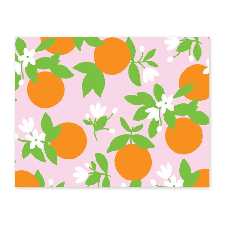 ORANJE BOUTIQUE VOUWKAARTEN voor wholesale door Donovan Designs