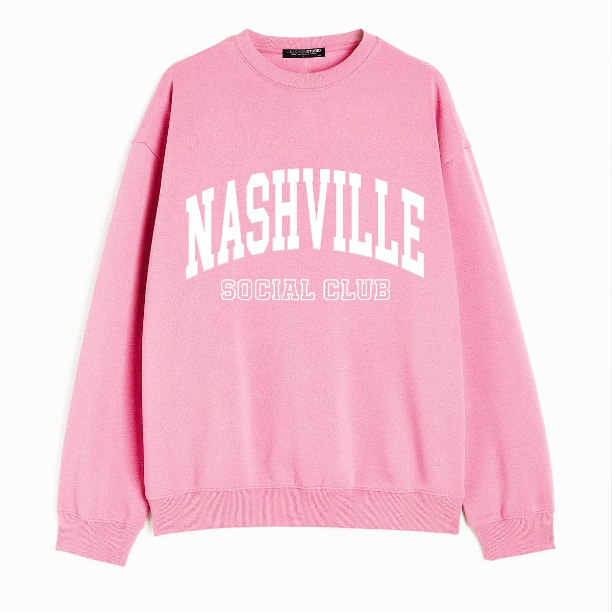 House of Lulu – Engroshandel Grafisk Sweatshirt - Dame – Brugerdefineret City Social Club Sweatshirt4