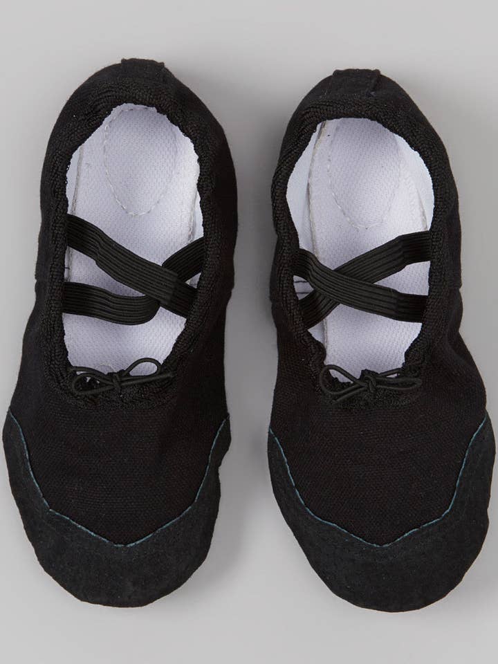 Wenchoice - Wholesale Flats/Loafers - Kids - Black Ballet Shoes3