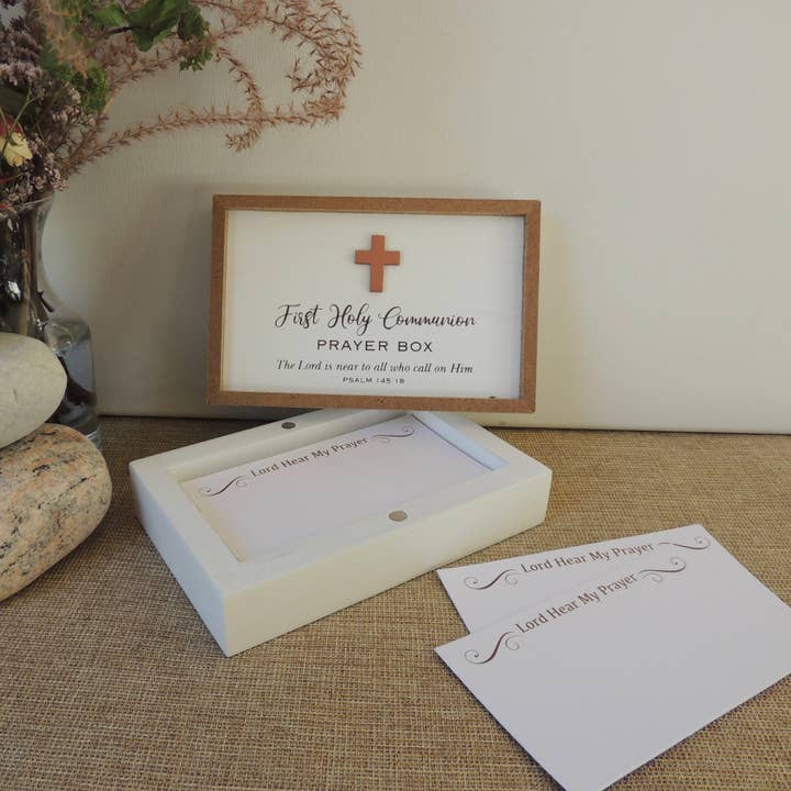 Abbey & CA Gift - Wholesale Decorative Box - First Holy Communion Prayer Box
