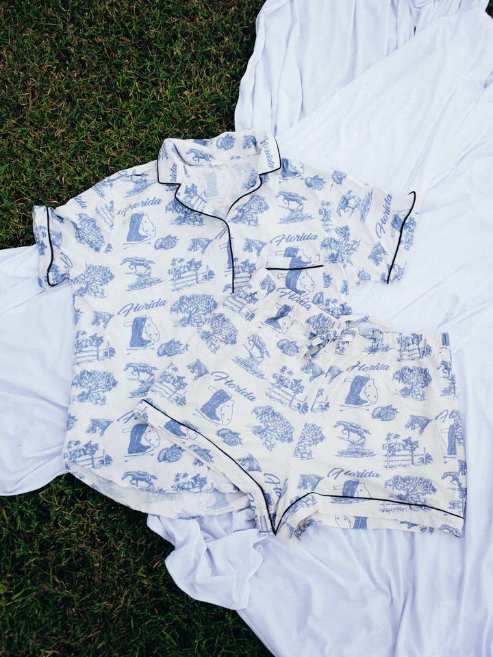 Florida Winter Circuit Pajamas for wholesale by Hedera Equestrian