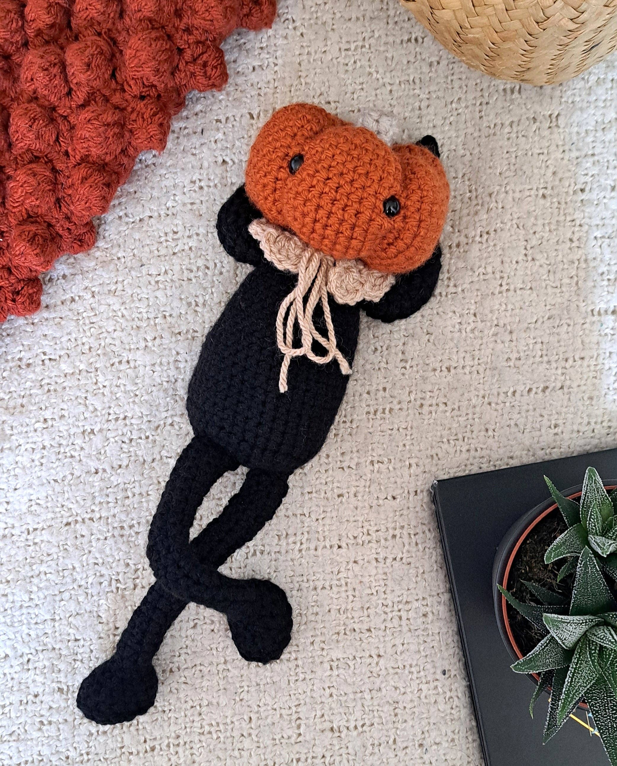 The Pigeon's Nest – Artigos de tricô/crochê por atacado – Padrão de Croché Impresso Spindly Jack | Halloween Assustador e Fofo6