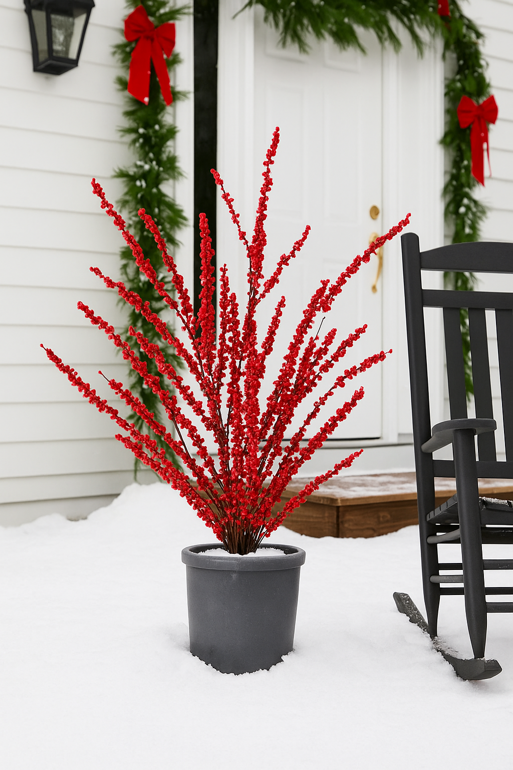 Larksilk – wholesale Artificial flowers – 3pc Artificial 35" Berry Spray Bundle X66