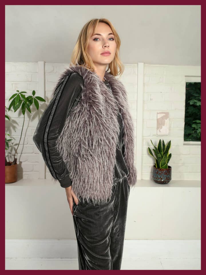 NOOKI DESIGN LTD - Wholesale Outerwear Vest - Women's - Scandi Gilet In Grey6