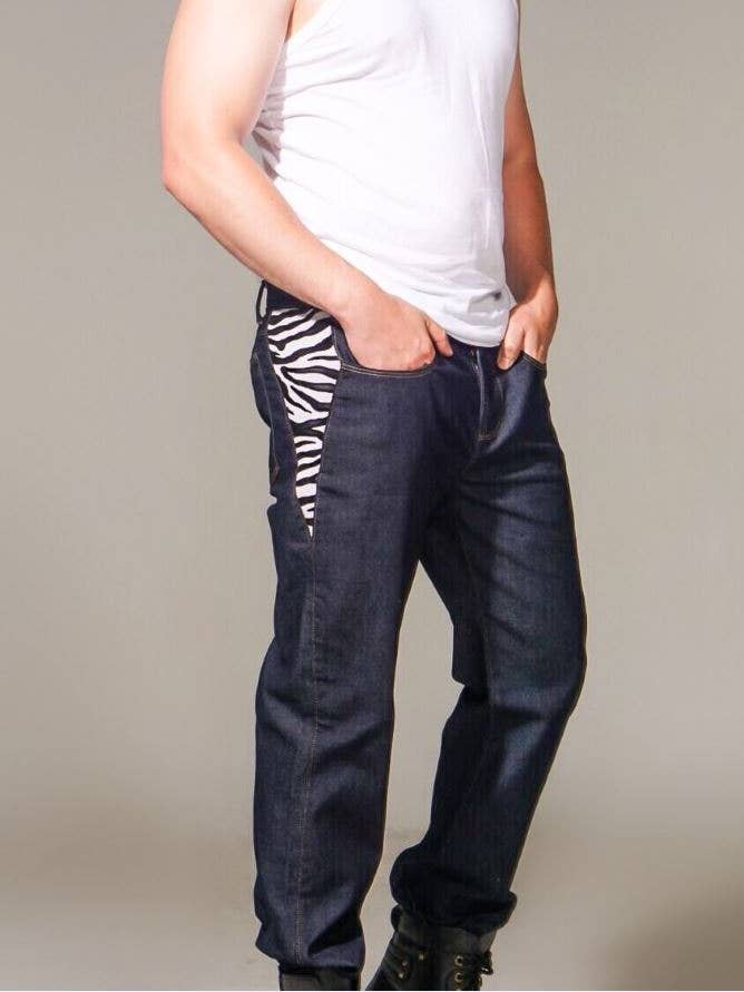 Classic 3 - Straight - Relaxed Fit - Regular -Dark Blue Wash for wholesale by Brilliant You Denim