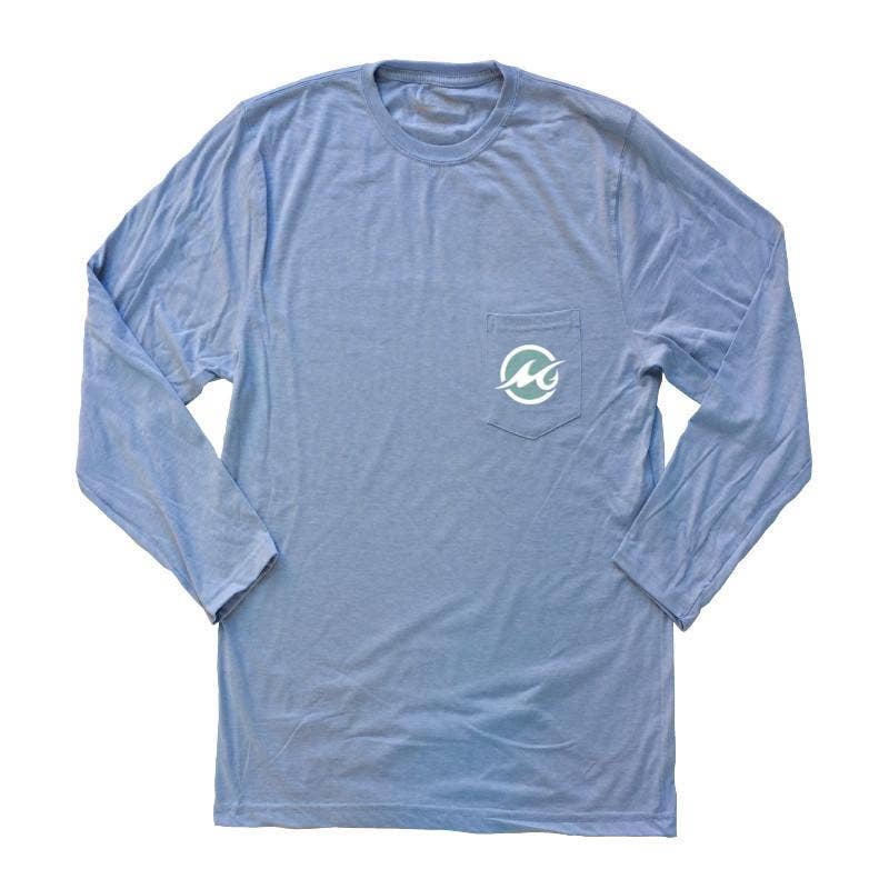Mojo Sportswear Company - Wholesale T-Shirt (Graphic) - Men's - Wahoo Panels Long Sleeve T-Shirt2