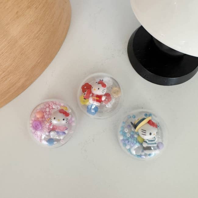 MOND HAUS - Wholesale Phone Grip - Nao Phone Grip, Adorable Kitten Character Shaker Charm3