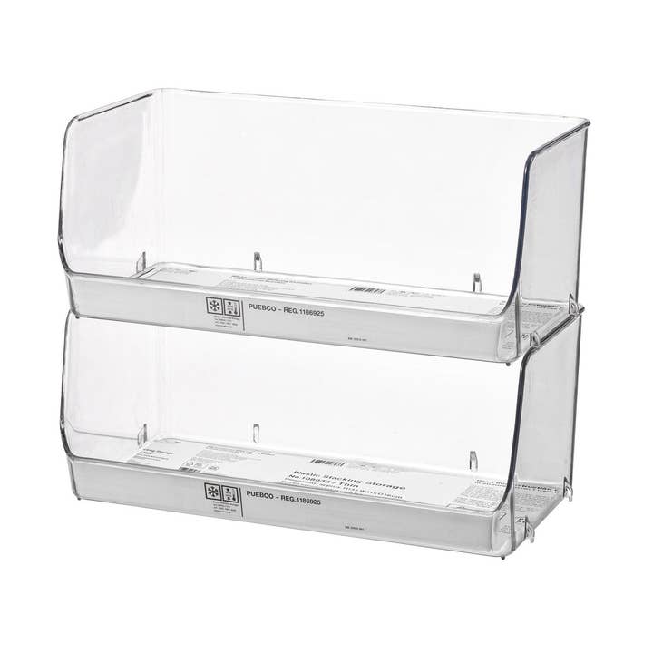 Puebco - Wholesale Kitchen Storage/Organizer - PLASTIC STACKING STORAGE0