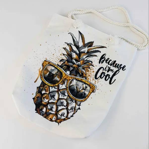 Sac Nicole - Ananas 3D pour la vente par Superkussens