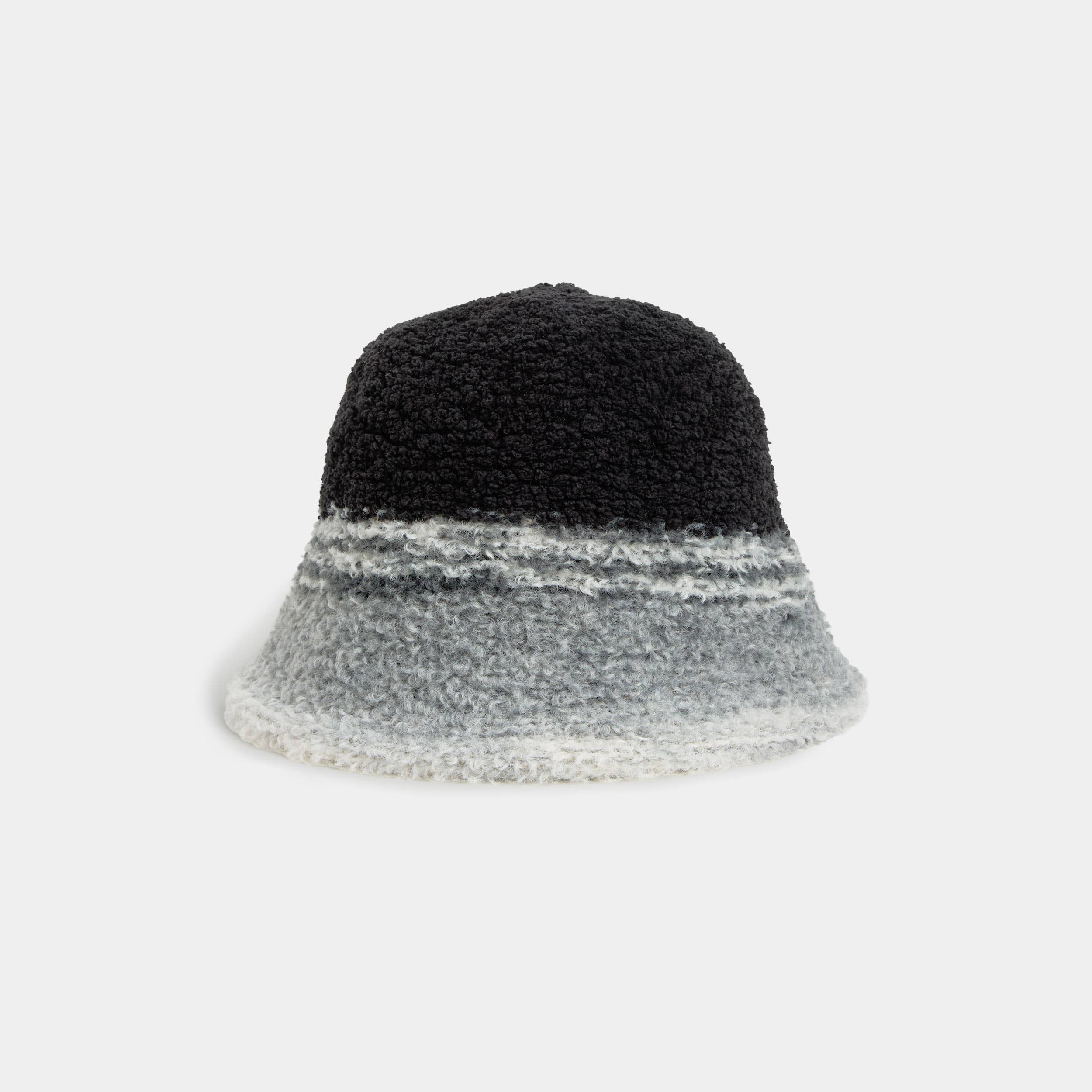 COCO + CARMEN - Wholesale Beanie - Women's - Horizon Stripe Sherpa Bucket Hat2