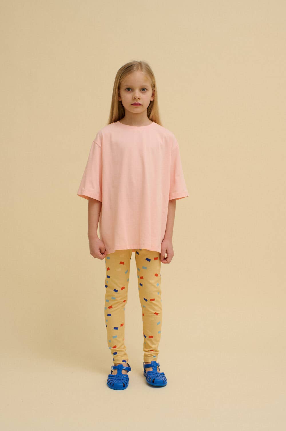 Yellow ORGANIC COTTON CONFETTI LEGGINGS for wholesale on Faire0