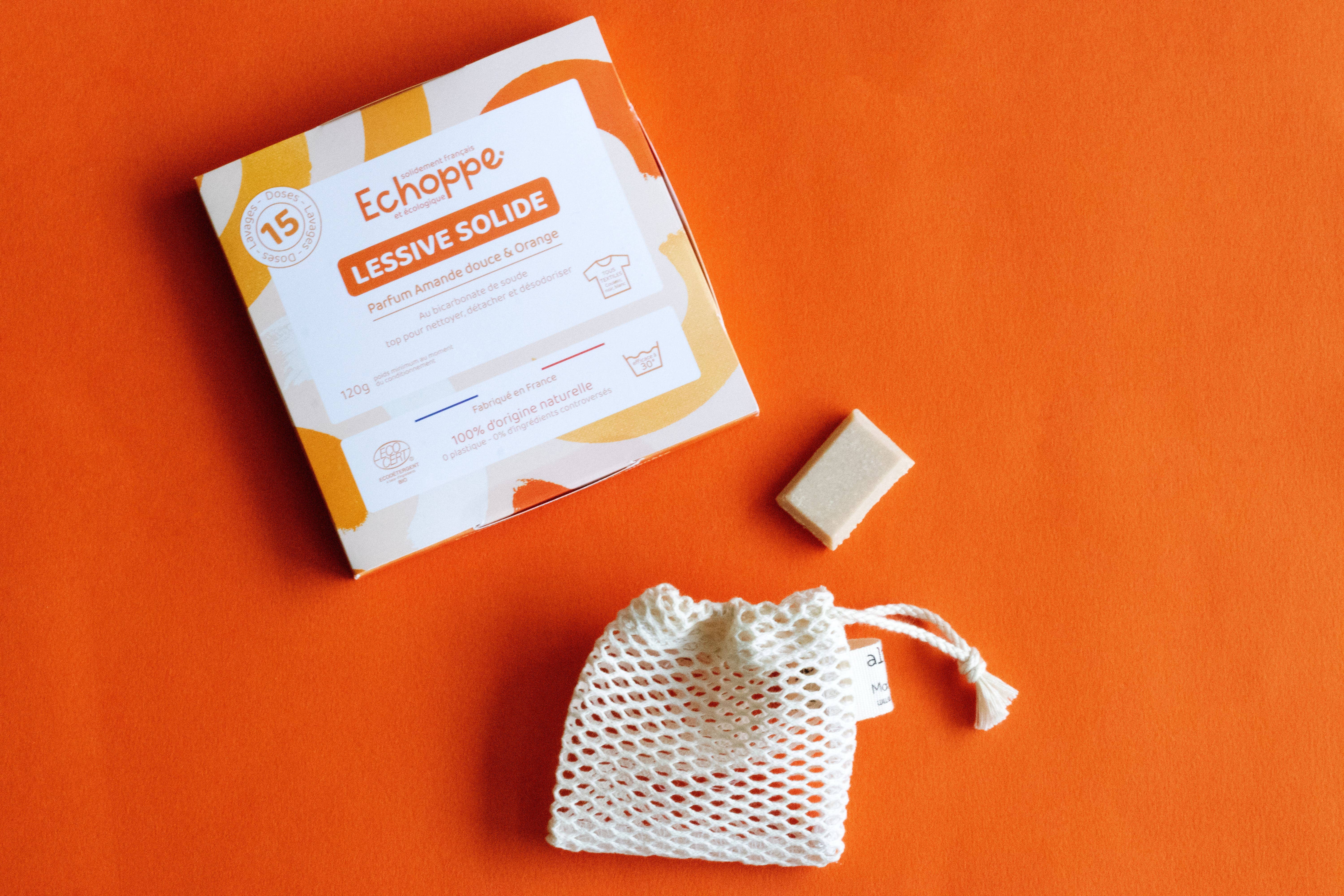 ECHOPPE - Wholesale Laundry Detergent Powder/Pods - Solid detergent 15 washes - sweet almond & orange fragrance2