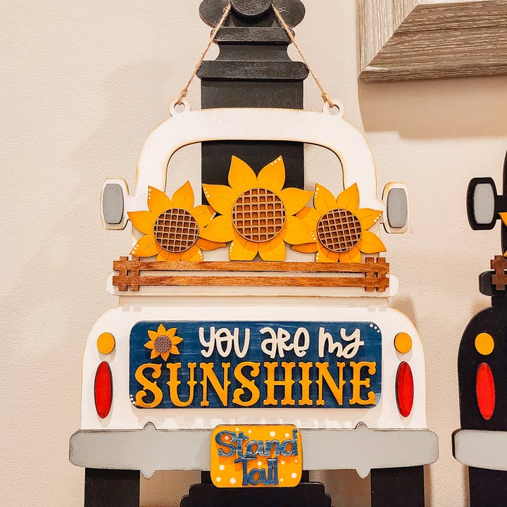 Hollow Grove Designs - Wholesale Door Hanger - Your Are My Sunshine | Interchangeable Sunflower Door Hanger3