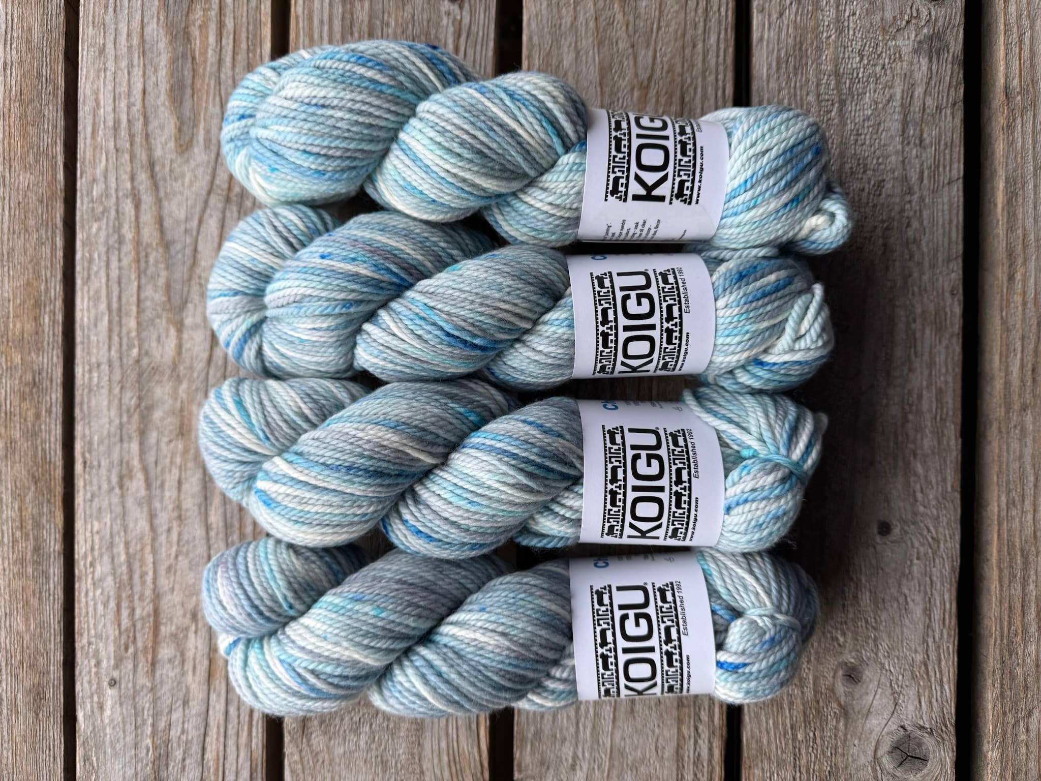 Koigu Wool Designs - Wholesale Yarn - Chelsea Aran Merino Yarn -group B6