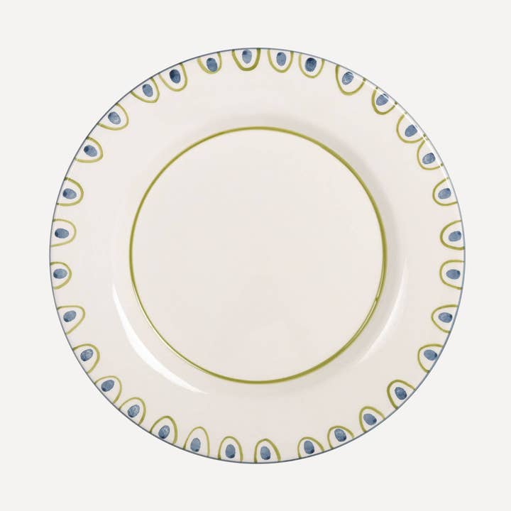 Valsa Home - Wholesale Dinner Plate - Coconut Dinner Plate - WS0