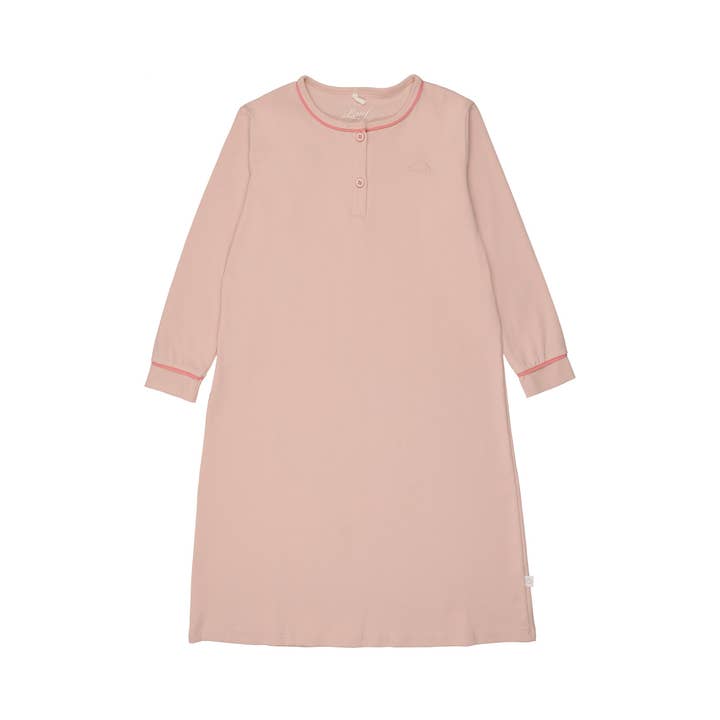 Pouf - Wholesale Nightdress - Kids - Grandpa Nightgown- Pink/Fuschia