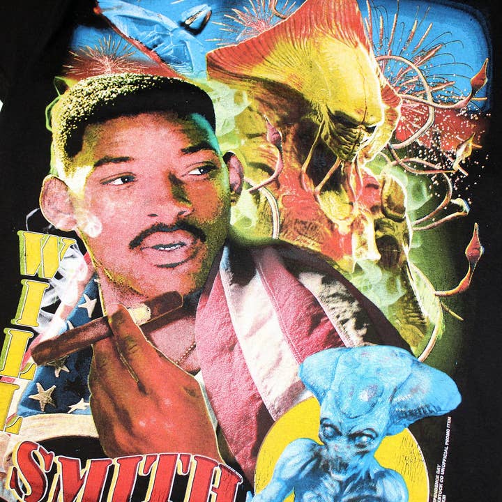 Backstock co - Venta al por mayor Camiseta serigrafiada - Unisex - Camiseta de arte original de fans de ID4 Día de la Independencia / Will Smith