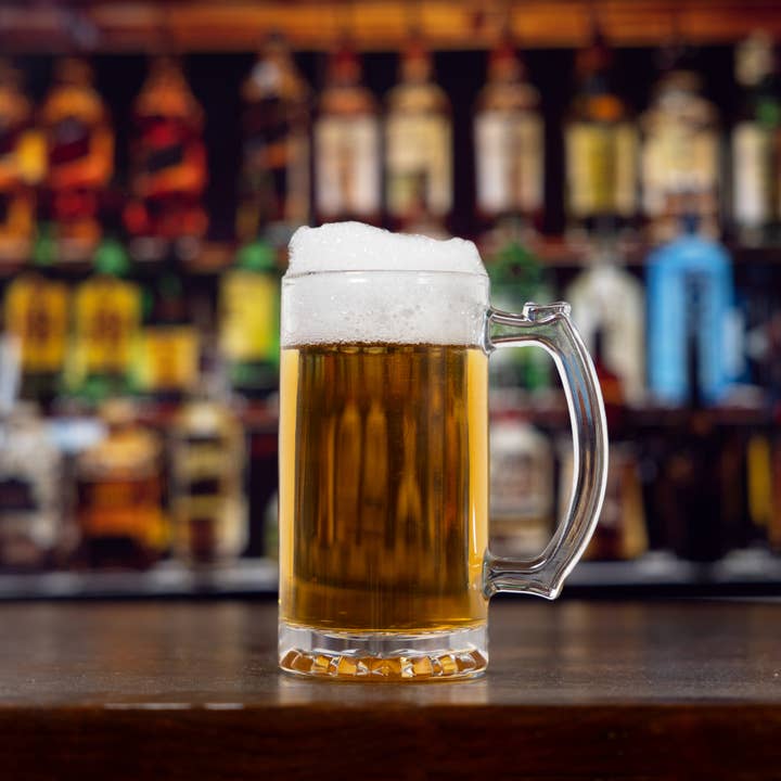 Pavilion – wholesale Beer glass/mug – Blank Stein - 16 oz Stein Glass1