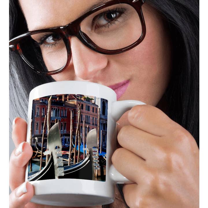 3dRose - Wholesale Coffee Mug - 3dRose, Gondolas on Grand Canal, Venice, Italy, Mug9