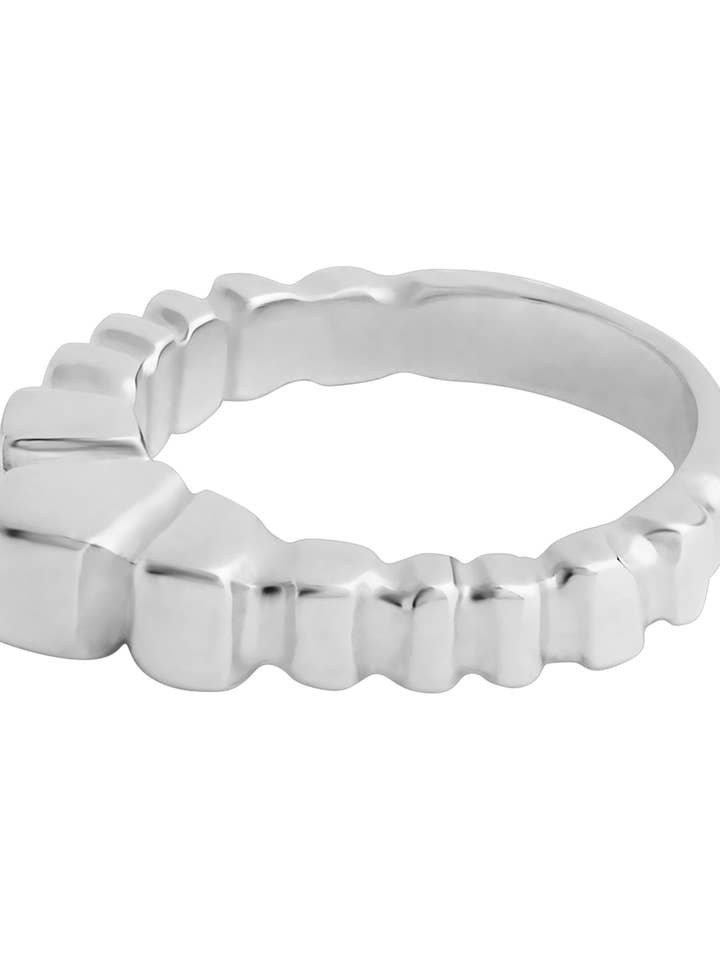 Rocks Ring for wholesale by Steph Metal