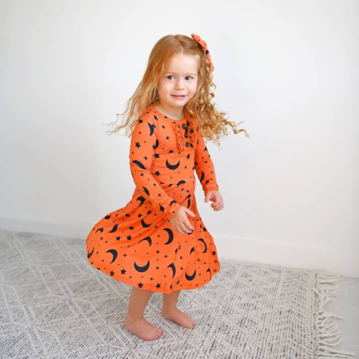 Gigi and Max - Wholesale Dress – Kids - Blaise Orange Moon TUTU DRESS6
