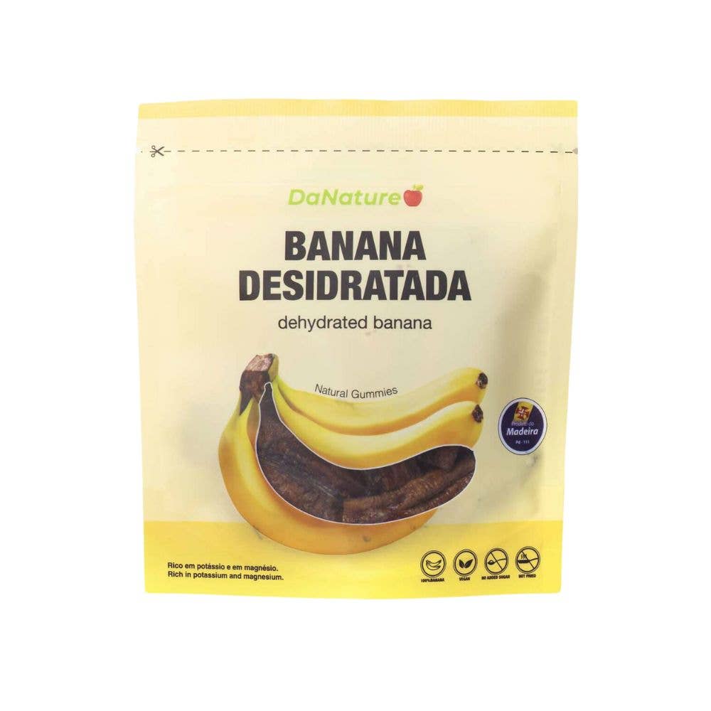 Natubrazil - Wholesale Dried/Dehydrated Fruit - Dried Sliced Banana - DaNature - 50g1