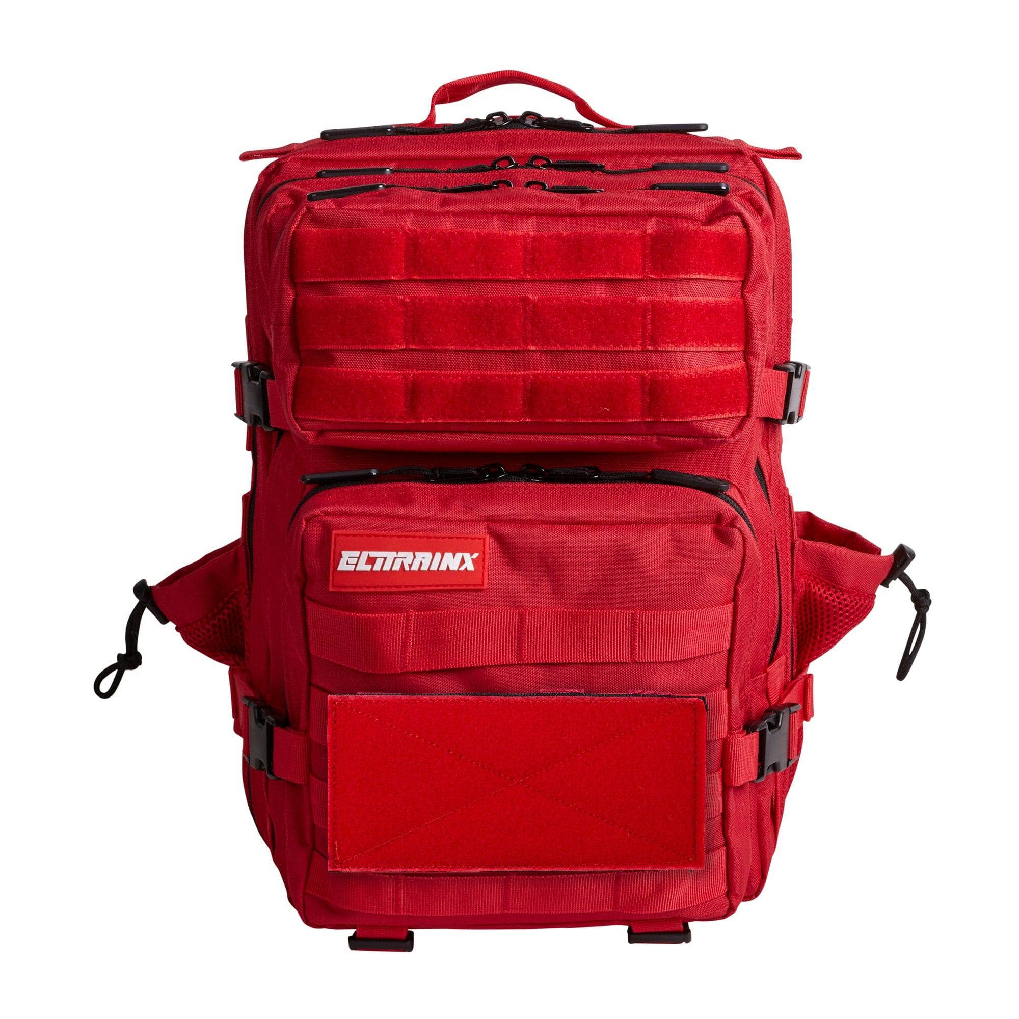 Elitex Training - Vente Écusson - Panneau Velcro pour Sacs à Dos V1 de 25L Rouge3