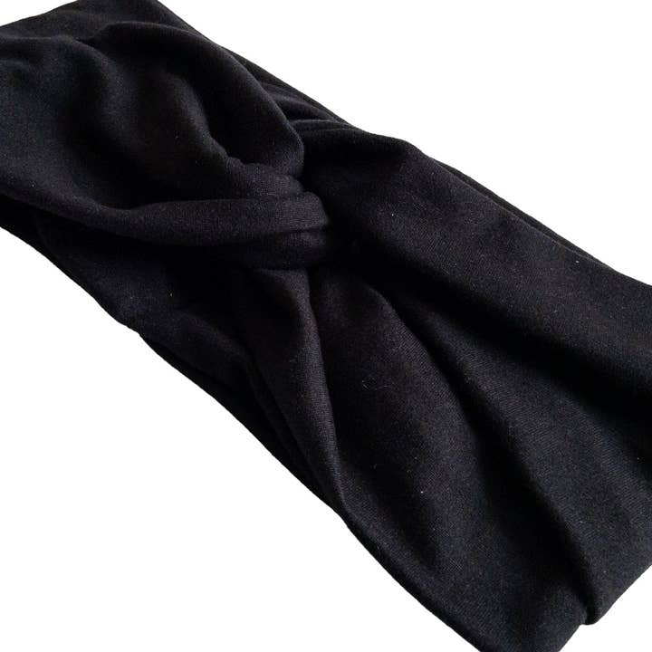 The Enchanted Magnolia - Wholesale Fashion Headband - Women's - Black Twist Knot Headband I The Enchanted Magnolia