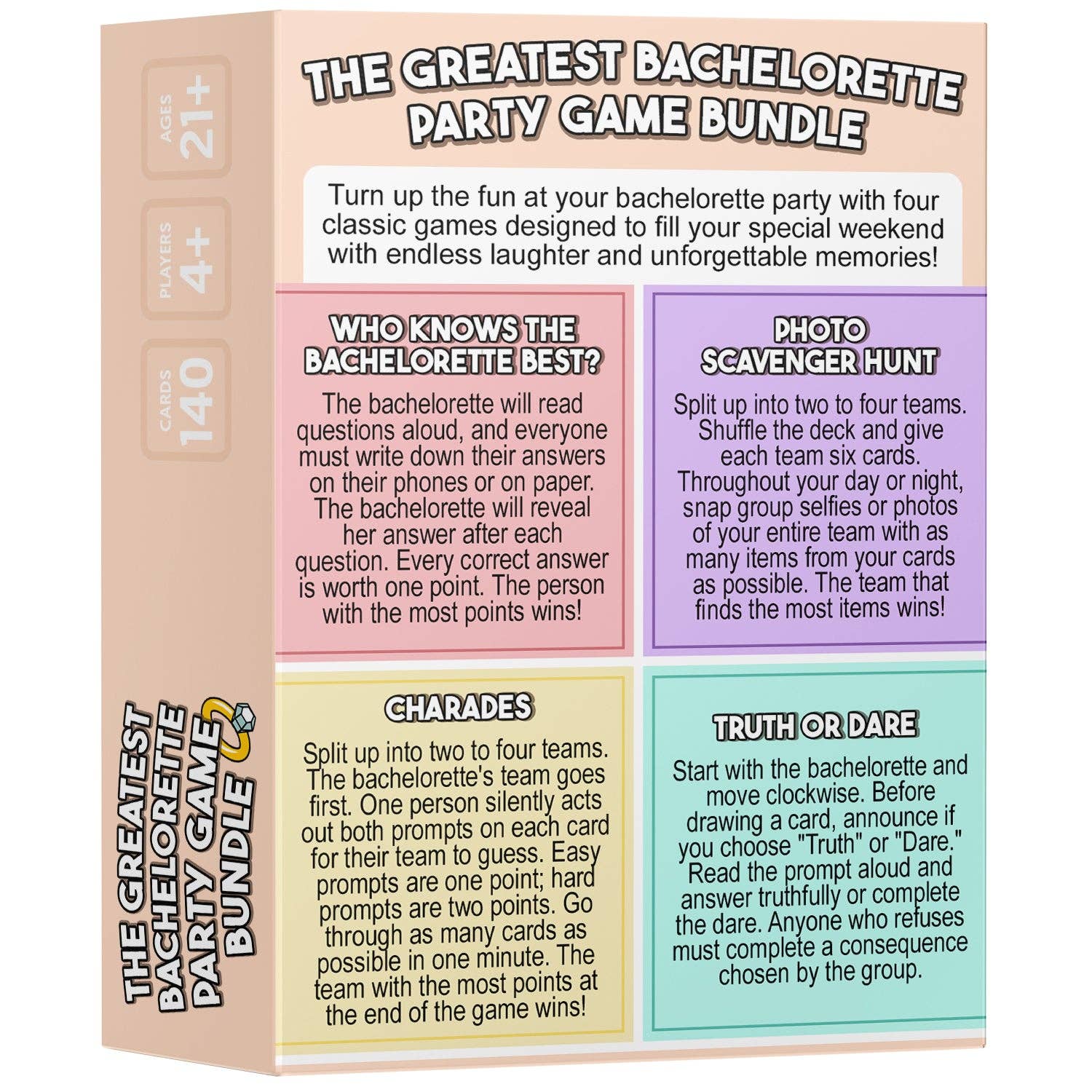 ASM Games - Wholesale Card Game - The Greatest Bachelorette Party Game Bundle5