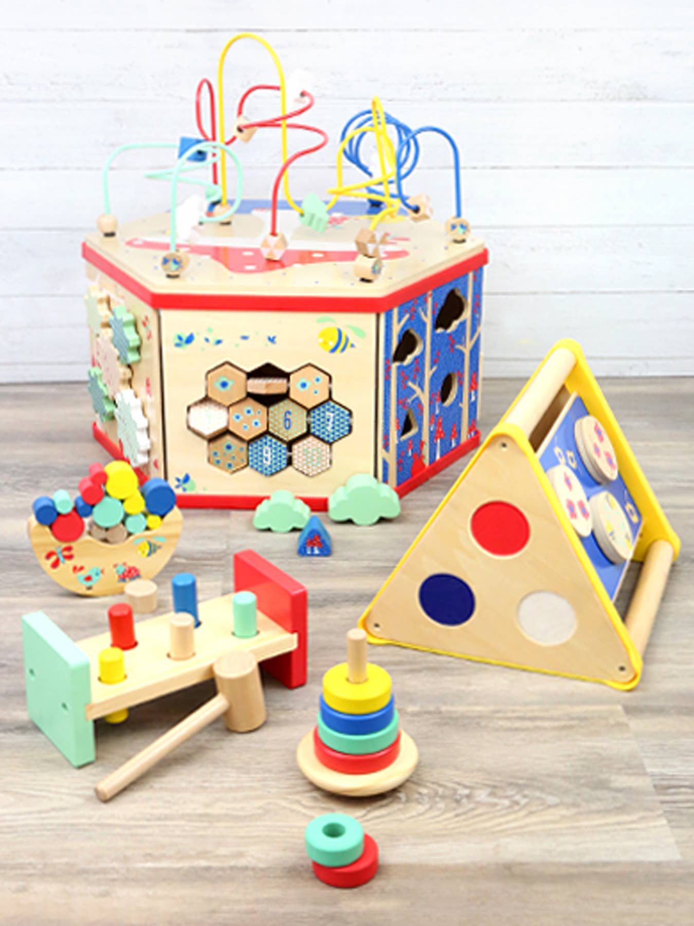 small foot - Wholesale Wood Toy - Kids - Shape-Fitting Cube "Move it!"2