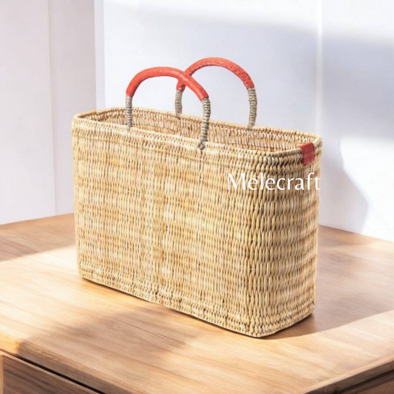 Melecraft – Großhandel Korb – Handgefertigte Körbe aus Market Reed und Palm Leaf1