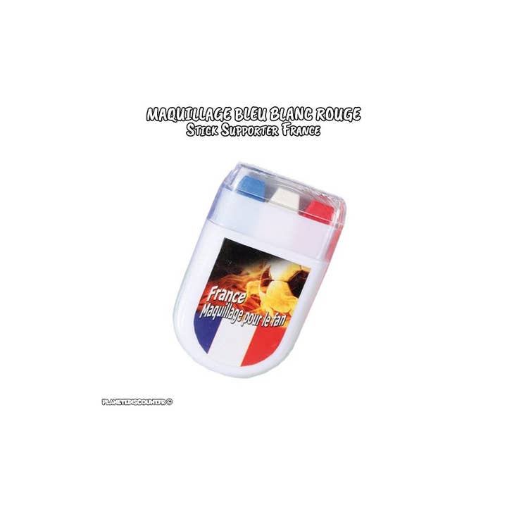 France Supporters Makeup - Blue White Red stick for wholesale by Housse De Rêve