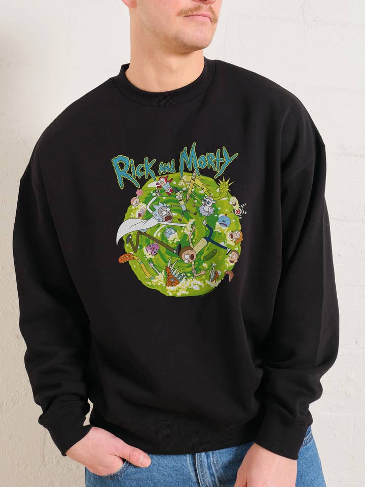 Portal Collage Jumper for wholesale by Threadheads