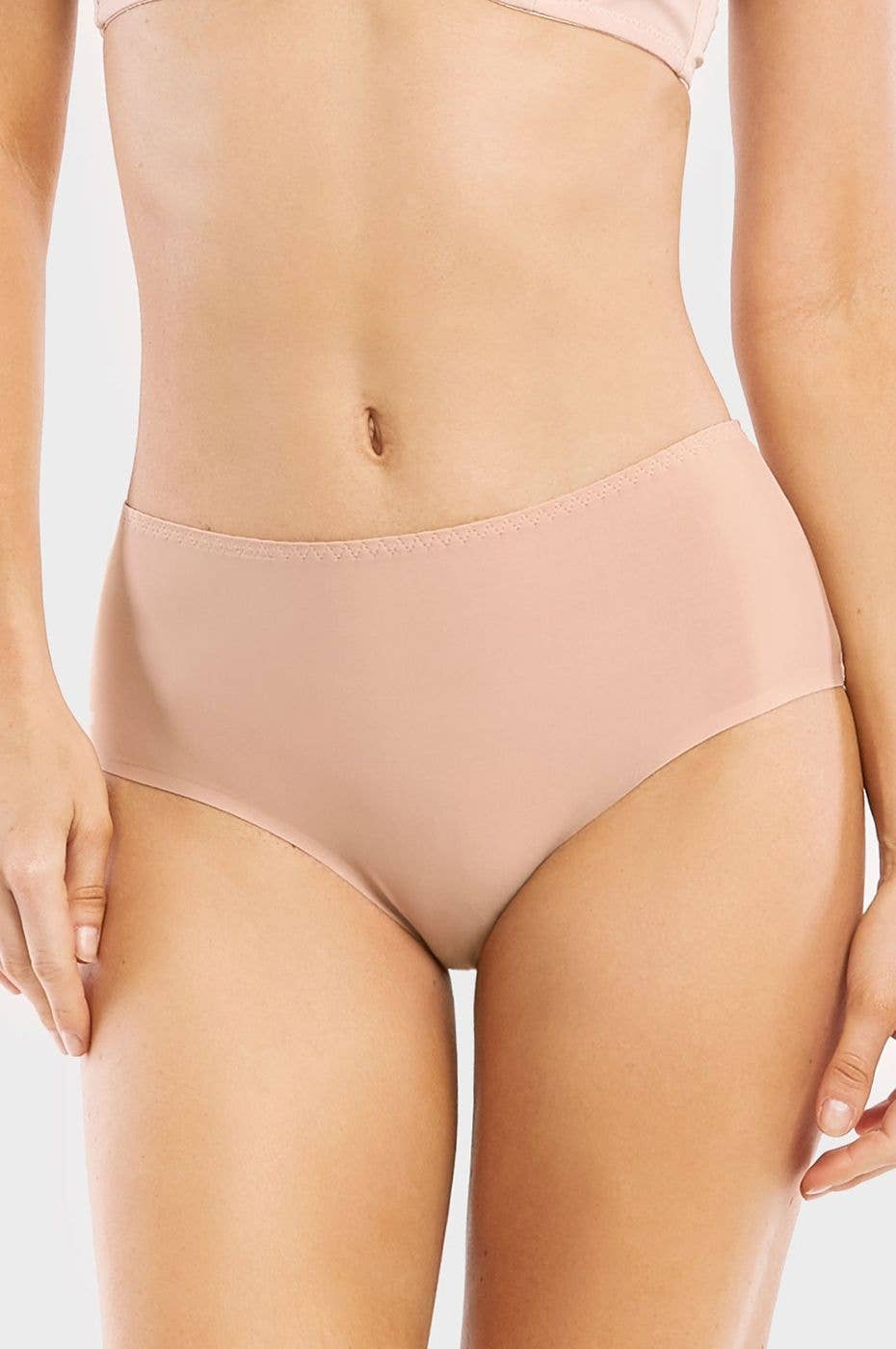 Lingerie Mart - Wholesale Underwear - Women's - Mamia Ladies Silky Brief Panty LP7210PR5