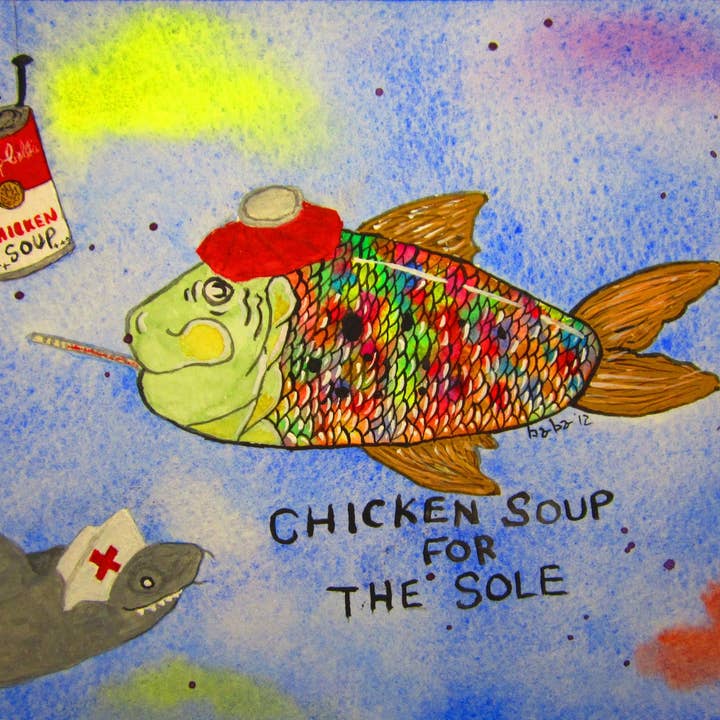 Zuppa di pollo alla sogliola per la vendita all'ingrosso da parte di Fish Tales at The Beach