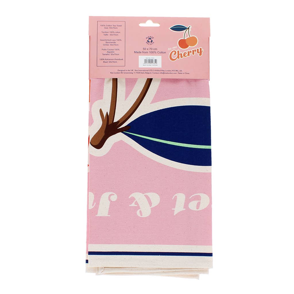 Rex B2B - UK – wholesale Tea towel – Cotton tea towel - Cherry2