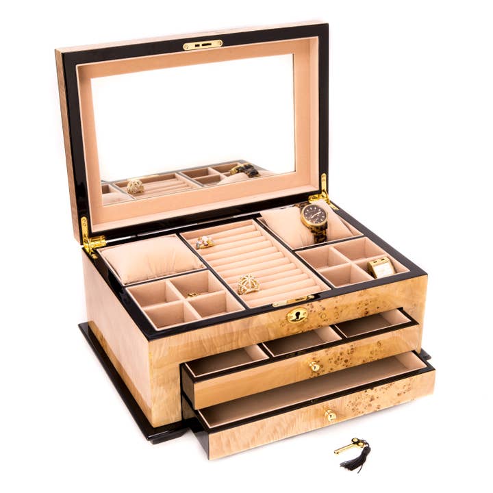 3 Level Jewelry Case for wholesale by BeyBerk International