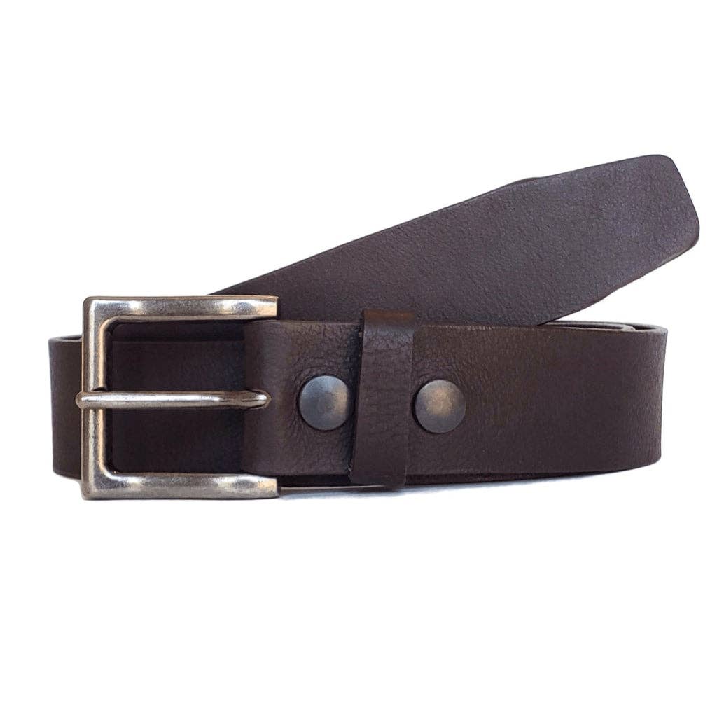 NAB LEATHER - Wholesale Belt - Unisex - The Long Haul Belt - Classic Cognac 100% Real Leather Belt8
