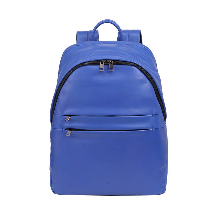 Dudu Læder Laptop Rygsæk Rejse Forretning Blå for engroshandel hos dudu