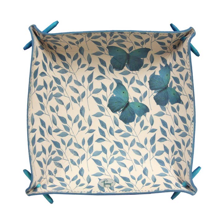 Bolsos borboleta vazios 'AZUL VERDE' por atacado de Cabuxa