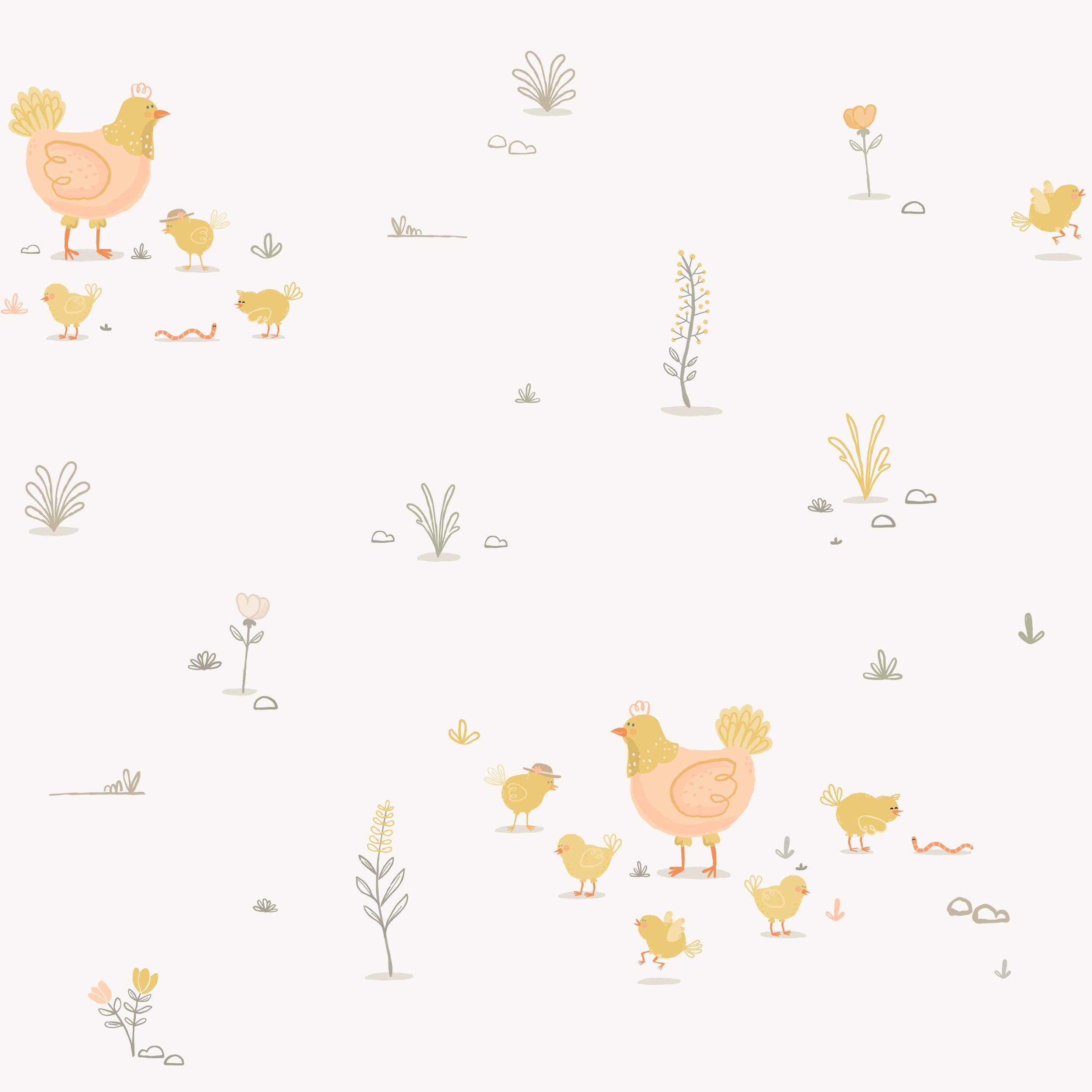 LURE by Lina - Wholesale Sleepsuit - Baby - Mommy Hen & Chicks 🐥0