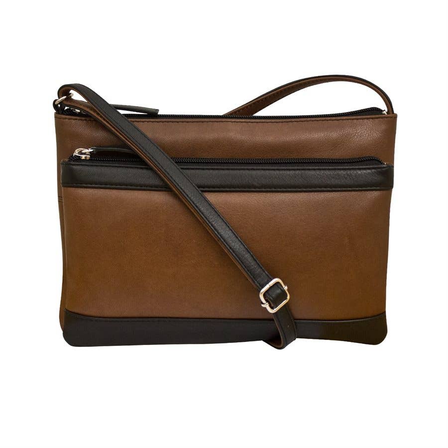 ili New York - Wholesale Crossbody Bag - Women's - 6028 Double Zip Crossbody Bag8