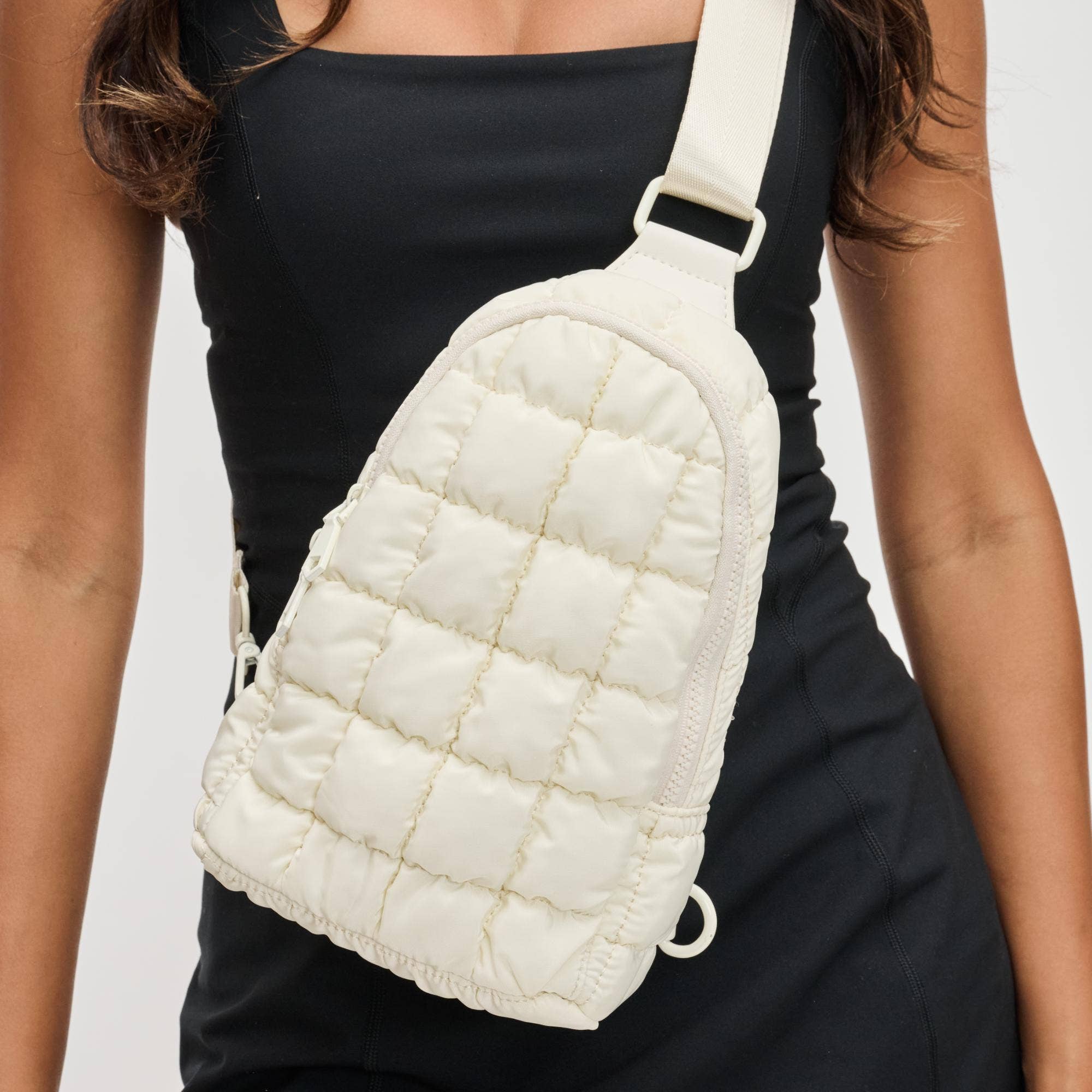 Sol and Selene - Wholesale Belt Bag - Women's - Rejuvenate - Quilted Puffer Nylon Sling Backpack20