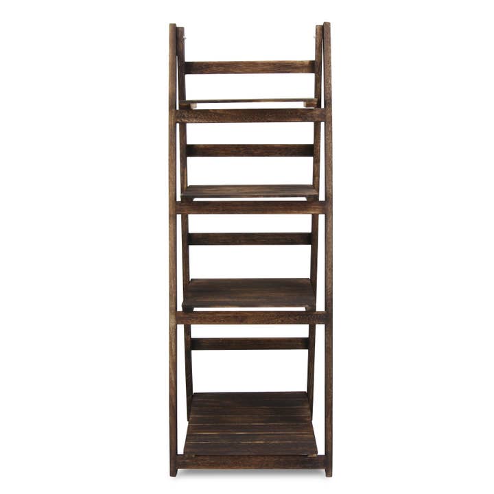 Cheungs Home Decor - Wholesale Free Standing Shelf - Foxley 4 Tier Folding Wood Shelf