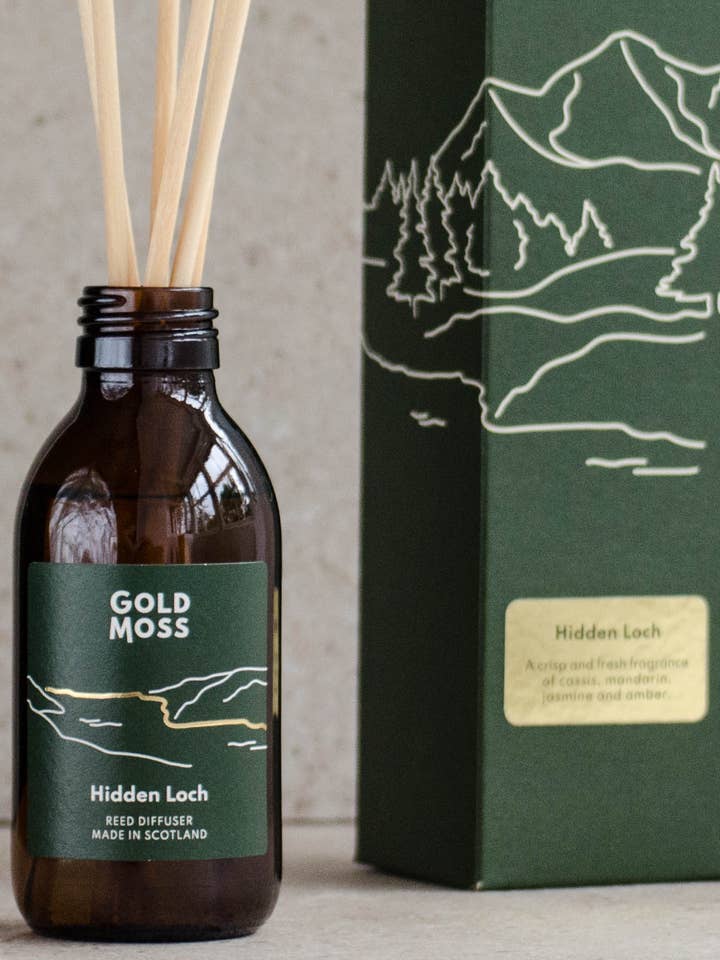 Hidden Loch | Scottish Reed Diffuser for wholesale by Gold Moss