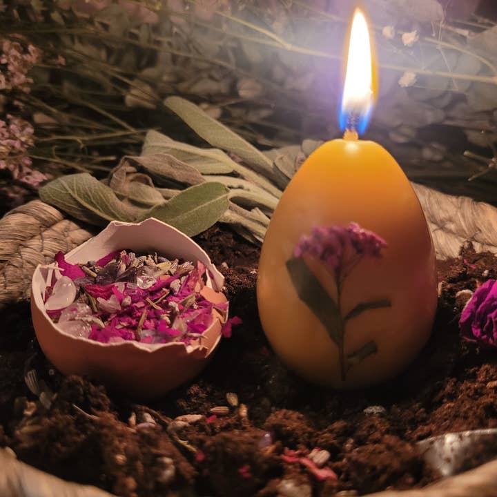 Radiant Angel Candle Co - Wholesale Novelty Candle - Spring Equinox, Ostara, Easter Eggs6