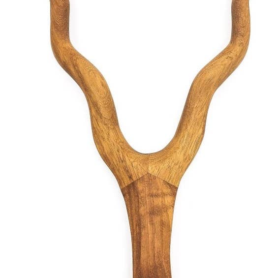 Kudu Head Animal Head Wall Decor| Handmade Farmhouse Decor - Natural for wholesale by The African Home Goods