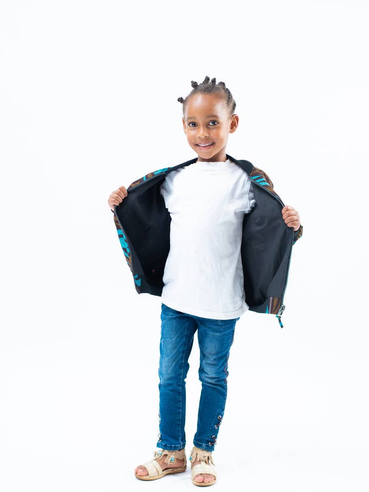 children's jacket 'Wimbi' for wholesale by mikono.africa UG