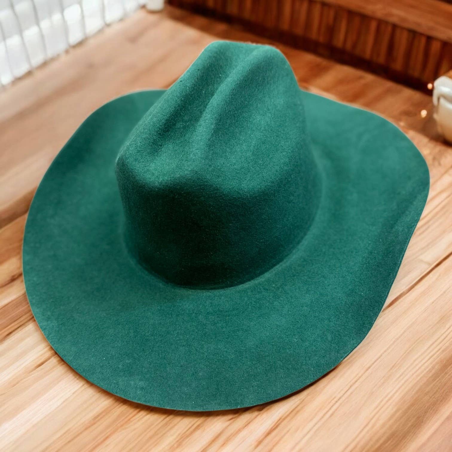 Queens INC - Vente Chapeau de cowboy – femme - Chapeau de cowboy Cattleman classique en laine australienne 16