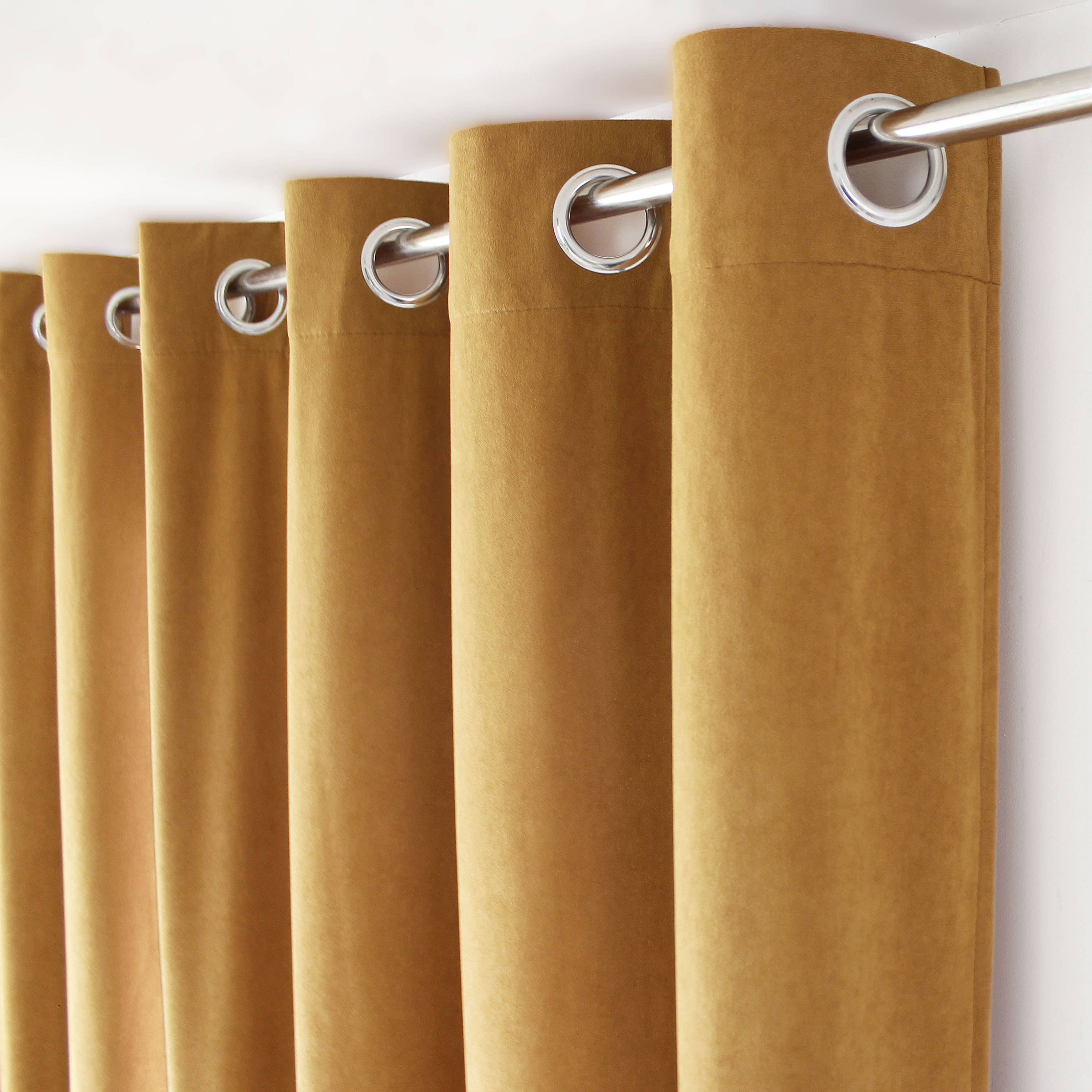 DECOSTARS - CmaDECO - Wholesale Curtain - Eyelet Curtain, 140x260cm, Velvet, Câlin Collection8